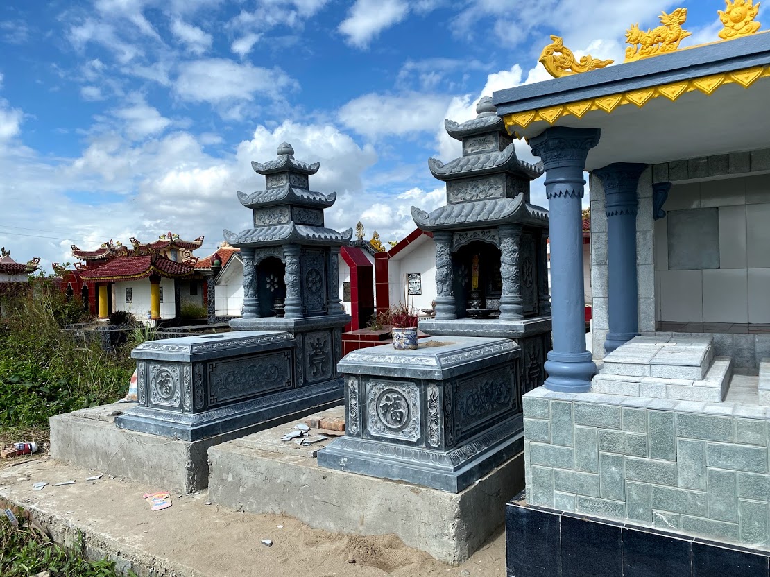 Cơ sở làm mộ đá tại Ninh Bình