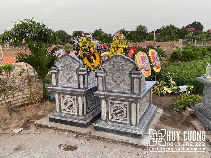 hình ảnh chụp mộ tam sơn hậu bành đá Tuyên Quang